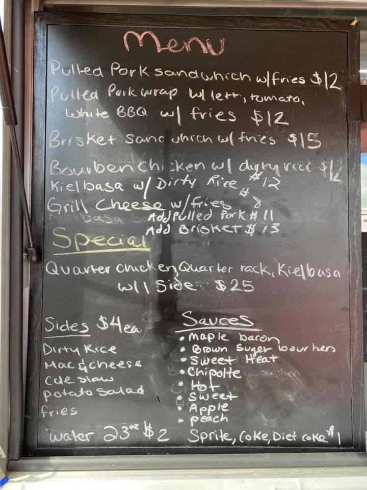 Rolling Smokehouse Menu