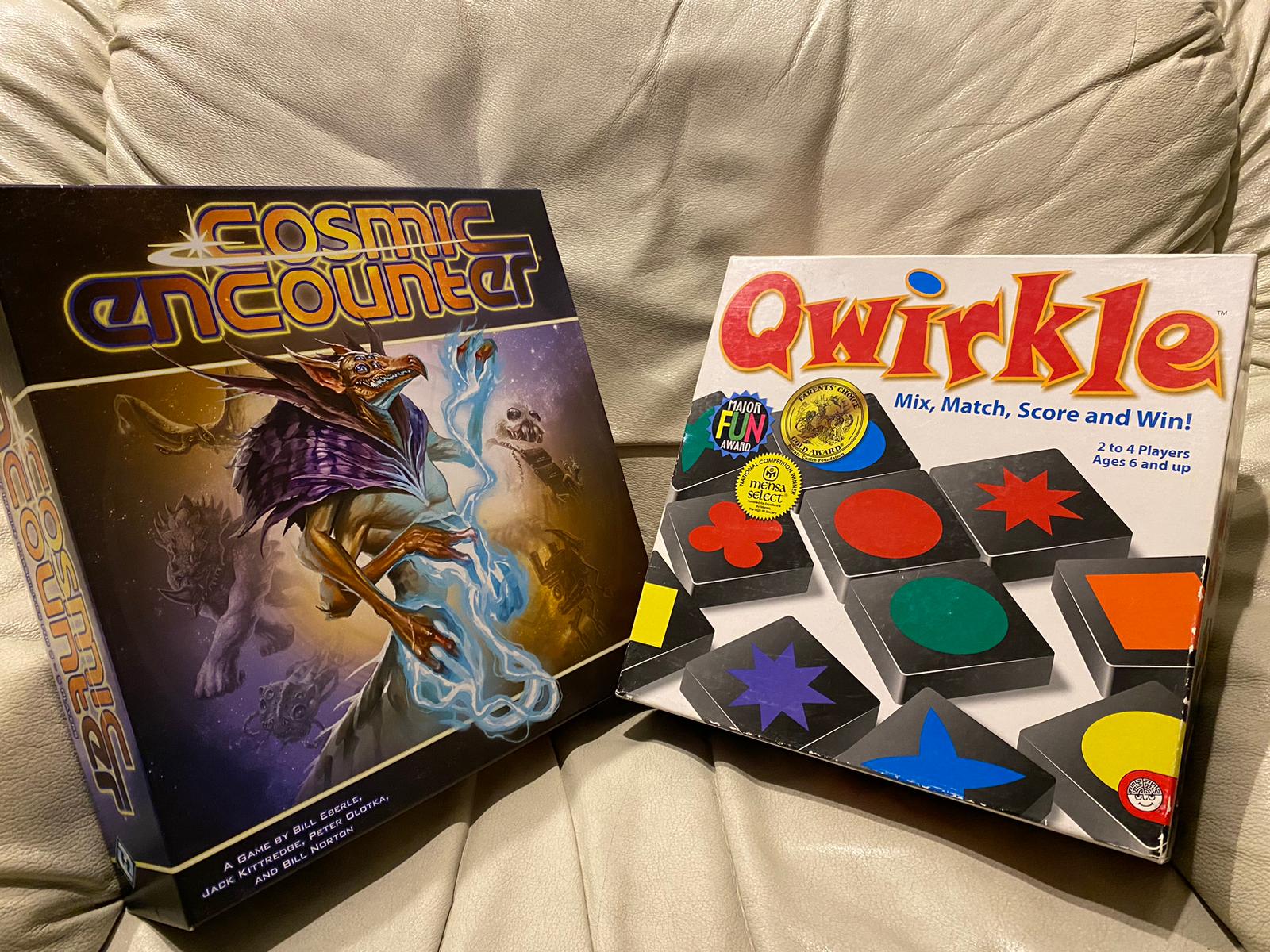 Cosmic Encounter + Qwirkle