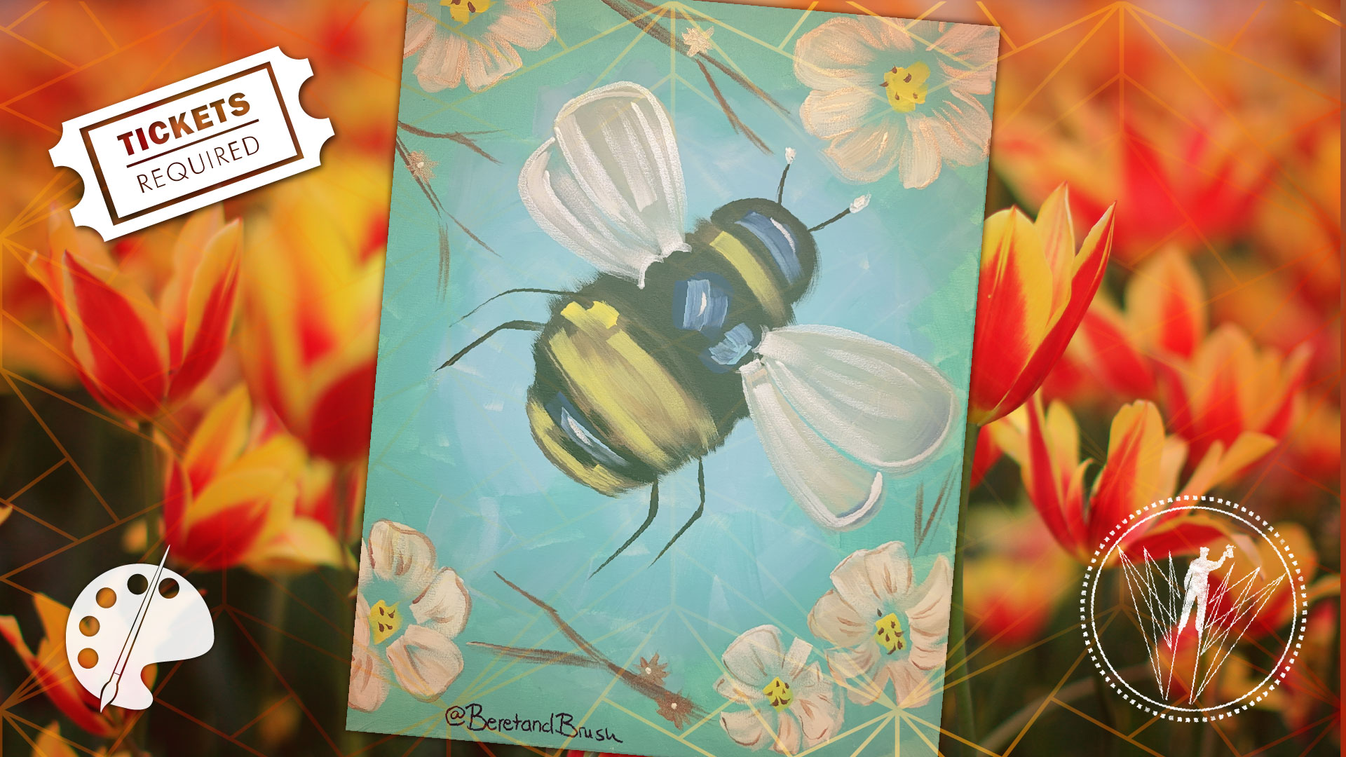 Paints & pints bee