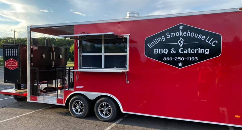 Rolling smokehouse