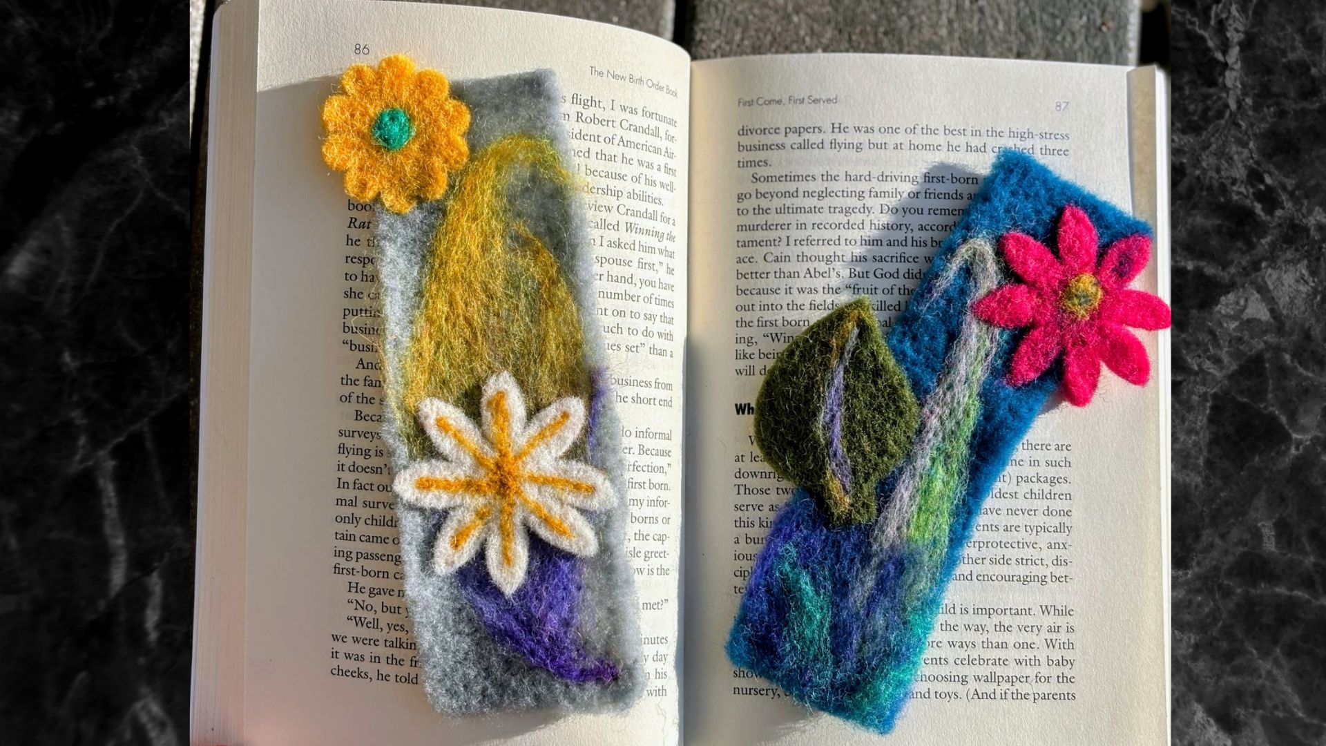 Needle felting class