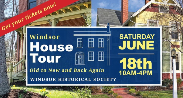 Windsor historical society house tour photo